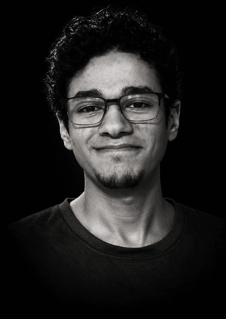 Portrait of Ahmed Huzain
